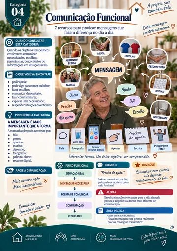 Página da categoria Comunicação Funcional